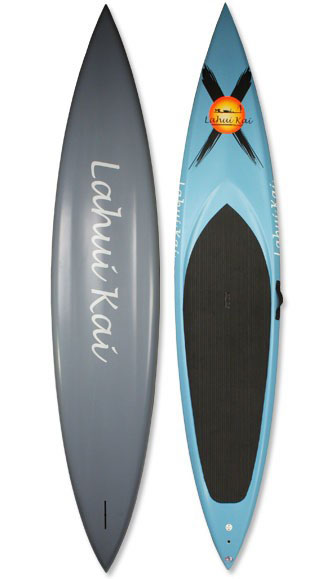 Lahui Kai 12'6 Race SUP board, Teal