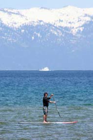 Stand up Paddle Mountain Lakes