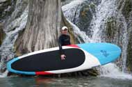 SUP Board at Waterfalls