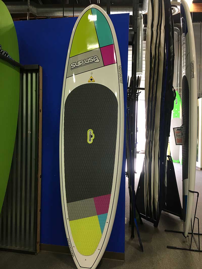 SUP ATX Factory Showroom in California. New and Used SUP Paddle Boards