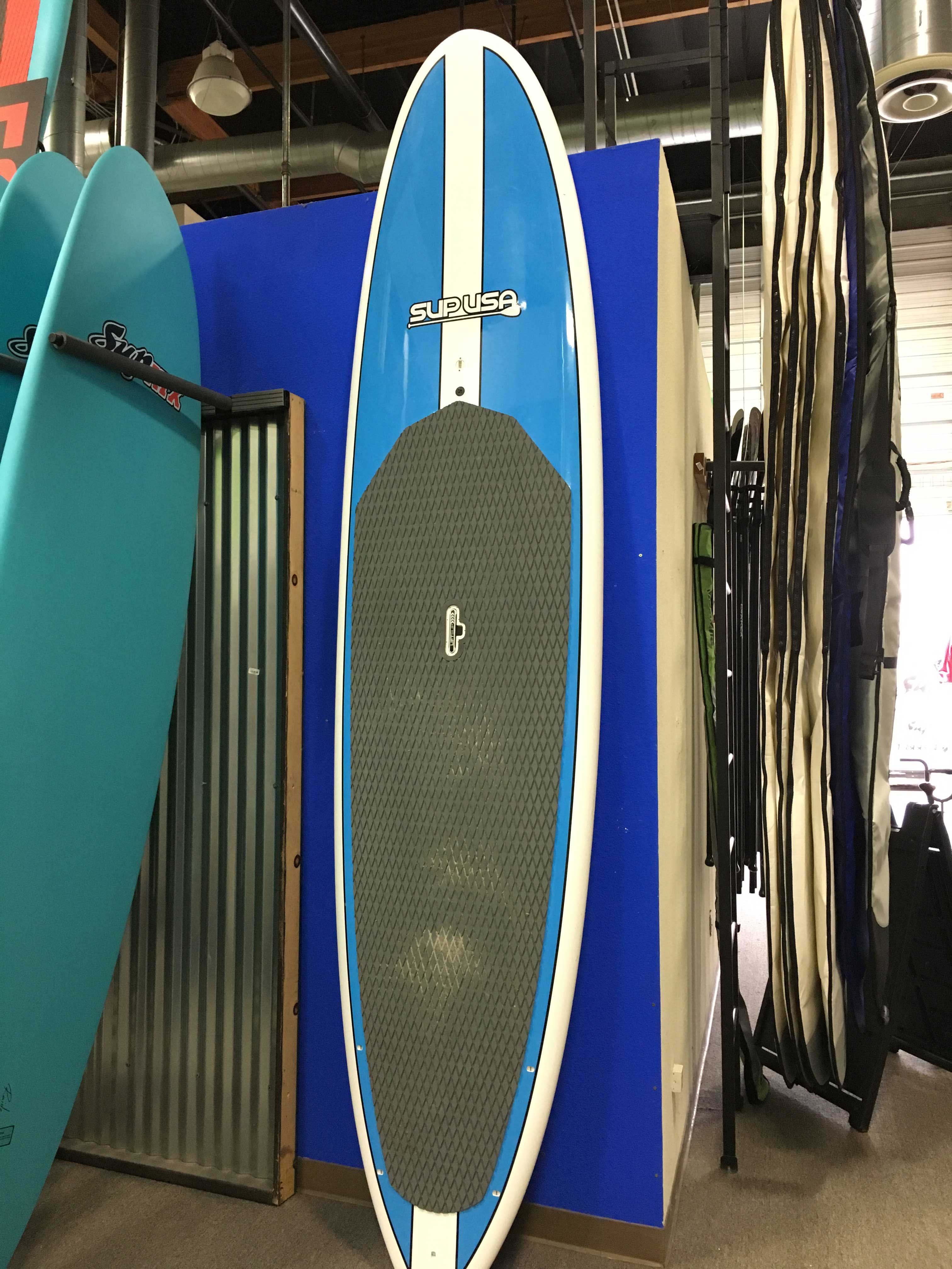 SUP ATX Factory Showroom in California. New and Used SUP Paddle Boards